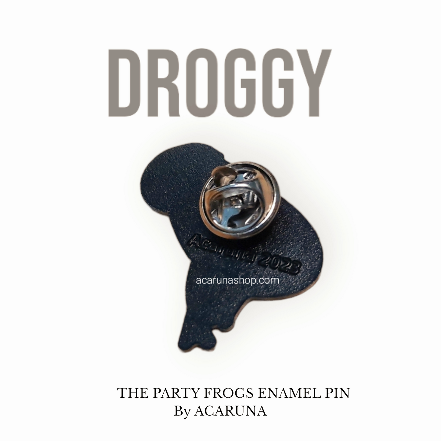 The Party Frogs Enamel Pins - DROGGY