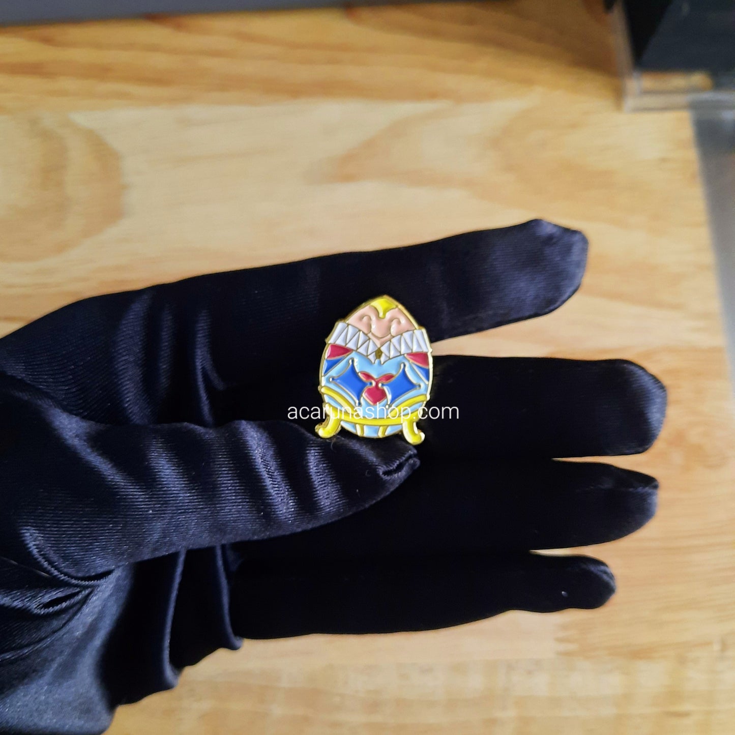 The Eggcellent Eggs Enamel Pin - HAEGGY