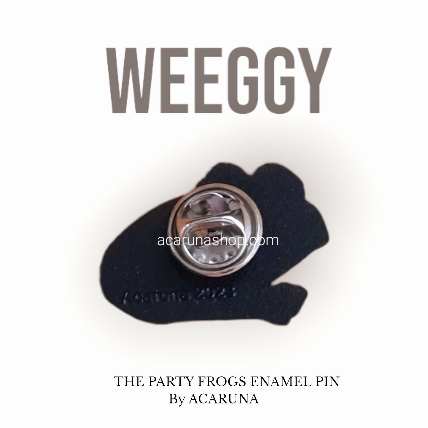 The Party Frogs Enamel Pins - WEEGGY